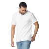 Футболка поло PREMIUM COTTON ADULT DOUBLE PIQUE, БЕЛЫЙ S
