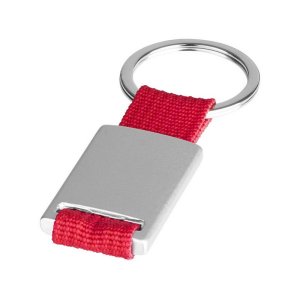Брелок Mondo, серебристый/красный Брелок Mondo, серебристый/красный