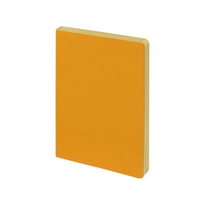 Ежедневник недатированный А5 Megapolis Nebraska Flex, оранжевый с золотым обрезом