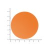 ПАТЧ КРУГ soft-touch (оранжевый ) 6,0 х 6,0 см