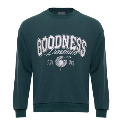Свитшот "Goodness",96, Тёмно-зелёный