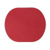 ПАТЧ ОВАЛ nubuk (красный) 6,0 х 5,0 см