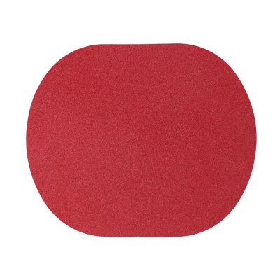 ПАТЧ ОВАЛ nubuk (красный) 6,0 х 5,0 см