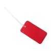 Багажная бирка Favor на силиконовой петле, красный