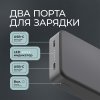 Внешний АКБ NRG Turbo S 20000 mAh, 20Вт, графит, Deppa