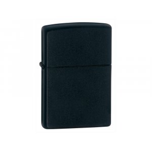 Зажигалка ZIPPO Classic с покрытием Black Matte, черный