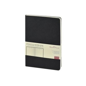 Ежедневник недатированный А5 Megapolis Classic Flex, черный