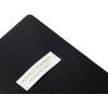 Еженедельник недатированный А6 Black с нашивкой, черный