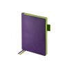 Ежедневник А5 датированный Boston 2026, фиолетовый с салатовым обрезом Ежедневник А5 датированный Boston 2026, фиолетовый с салатовым обрезом