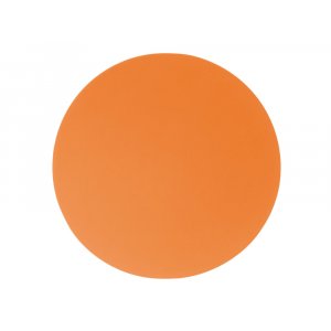 ПАТЧ КРУГ soft-touch (оранжевый ) 6,0 х 6,0 см