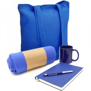 Подарочный набор Тепло и вдохновение, синий Подарочный набор Тепло и вдохновение, синий