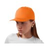Бейсболка Mix 5-ти панельная 180 гр, оранжевый