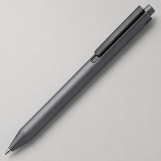 Пластиковая шариковая ручка Эрика из RABS, серый/черный