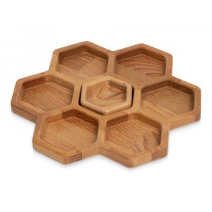 Менажница соты с одной соусницей Соты Менажница соты с одной соусницей Соты