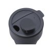 Силиконовый складной стакан GoCup, темно-серый