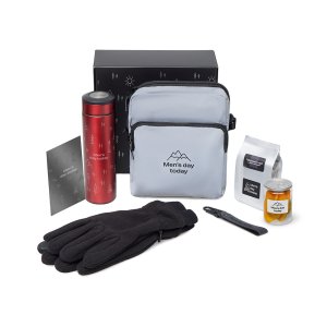 Подарочный набор Re:m. Step с термосом, перчатками и сумкой Подарочный набор Re:m. Step с термосом, перчатками и сумкой