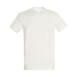 Футболка мужская IMPERIAL, молочный, 2XL, 100% хлопок, 190 г/м2