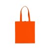 Сумка Clip из хлопка 340 г/м2 с застежкой из экокожи, оранжевый