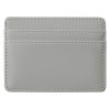 Картхолдер для двух карт и наличных денег с зажимом Crave, светло-серый