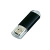 USB 2.0- флешка на 32 Гб с прозрачным колпачком, черный