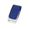 Флеш-карта USB 2.0 16 Gb с магнитным замком Vigo, синий/серебристый