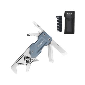 Мультитул-ключ Nextool Light Wrench W1 с набором бит, 6 функций, голубо-серый (NE20270) Мультитул-ключ Nextool Light Wrench W1 с набором бит, 6 функций, голубо-серый (NE20270)