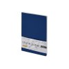 Тетрадь с каменной бумагой А5 Carrara 40 л., линейка, синий