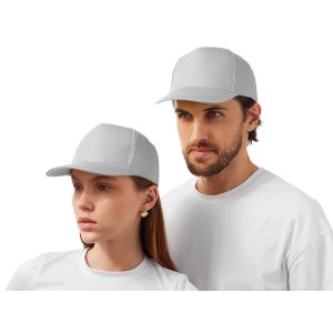 Бейсболка Мемфис 230 5-панельная, серая Бейсболка Мемфис 230 5-панельная, серая