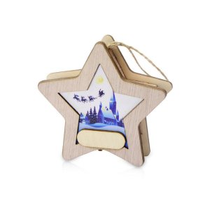 Подвеска с подсветкой, звезда