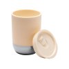 Термокружка LINDE с двойными стенками из переработанного полипропилена, бежевый