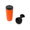 Термокружка Годс металл 470мл, оранжевый