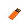 USB 2.0- флешка промо на 64 Гб в виде скрепки, оранжевый