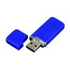 USB 2.0- флешка на 64 Гб с оригинальным колпачком, синий