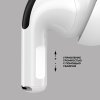 Беспроводные наушники с микрофоном Air Pro 2 ANC, TWS, BT 5.3, 300 мАч, ANC, QI, белый, Deppa