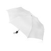 Зонт складной Columbus, механический, 3 сложения, с чехлом, белый