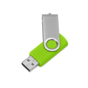 Флеш-карта USB 2.0 16 ГБ Флэш С1, зеленое яблоко