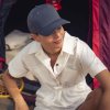 Бейсболка FIJI, 5 клиньев, 100 % переработанный полиэстер, липучка, серый