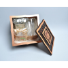 Набор "Кедровая шишка": орех кедровый, чай, стакан (ОБРАЗЕЦ) - арт.1172.1