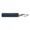 Компактный зонт Impact из RPET AWARE™ с бамбуковой ручкой, 20.5"