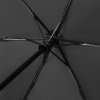 Зонт складной Filton, черный (с функцией Safety System)