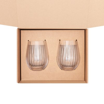 Подарочный набор 2 стакана для воды Blanche