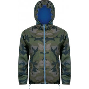 Ветровка Skate, камуфляж с синим Ветровка Skate, камуфляж с синим