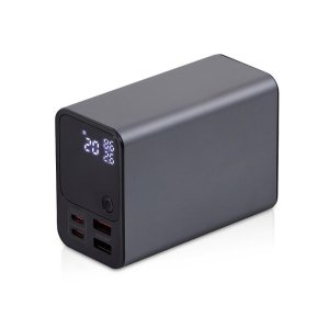 Внешний аккумулятор для ноутбуков EpIQ, 100 Вт, 30000 mAh, темно-серый Внешний аккумулятор для ноутбуков EpIQ, 100 Вт, 30000 mAh, темно-серый