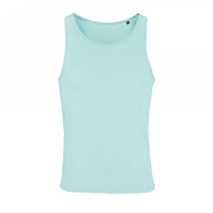 Майка унисекс Crusader TT, зелено-голубая