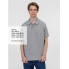 Рубашка поло унисекс Pacific, серый меланж