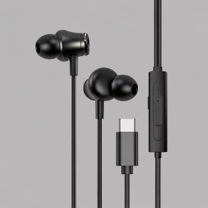 Стереогарнитура Stereo Aura ANC, USB-C, черный, Deppa