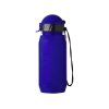 Бутылка для воды с трубочкой Little, 400 мл, синий