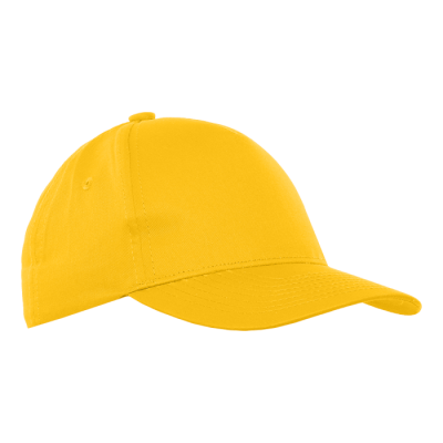Бейсболка детская STAN 5 клиньев хлопок 150, 10J, Жёлтый