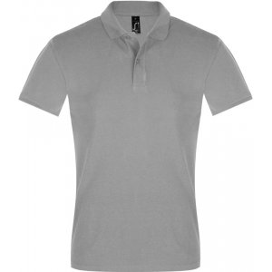 Рубашка поло мужская Perfect Men 180 серый меланж