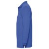 Рубашка поло мужская с длинным рукавом Winter II 210 ярко-синяя